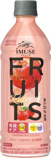 キリン iMUSE（イミューズ） フルーツリフレッシュアップルミックス