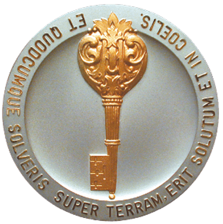 恩賜発明賞のメダルの画像